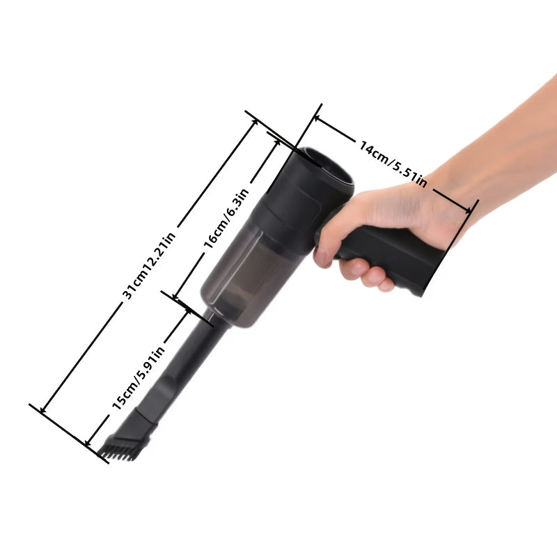 Mini Aspirator Pentru Curățarea Autovehiculului și Pentru Curățarea Spațiilor Înguste